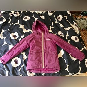 Girls Columbia Winter Coat size Small
